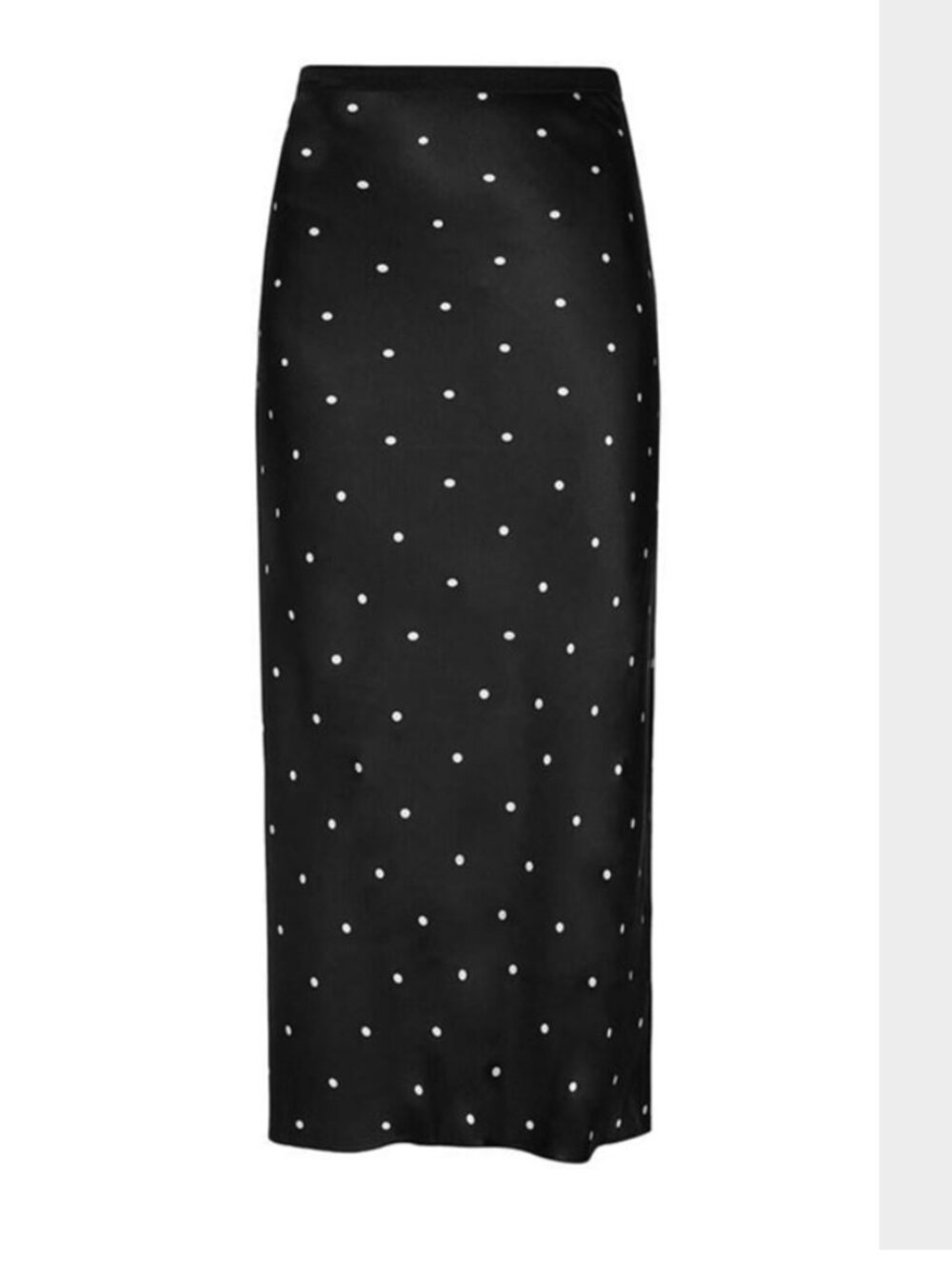 Anine Bing Bar Silk Skirt in Polka dot size Medium